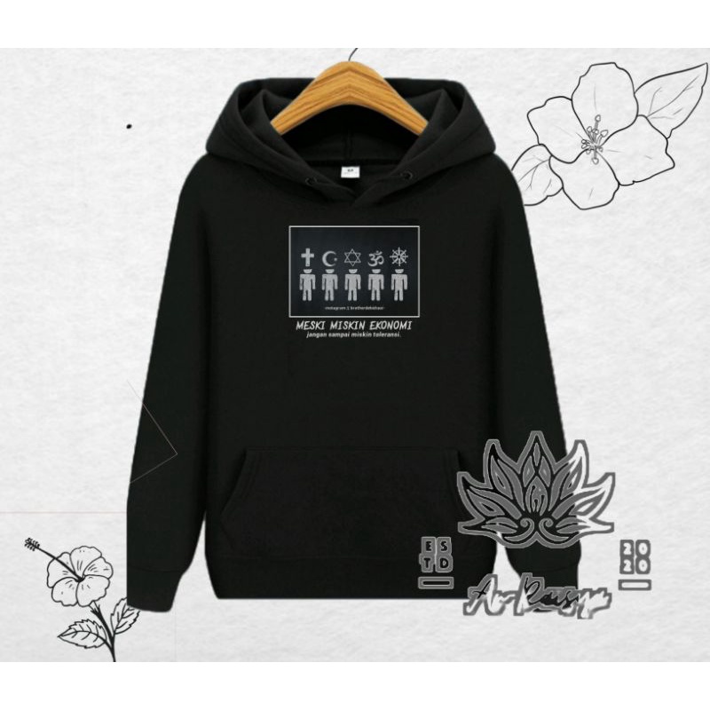 Hoodie panjang umur hal baik/jaket panjang umur hal baik/Hoodie pluralisme/Jaket pluralisme/Jaket to
