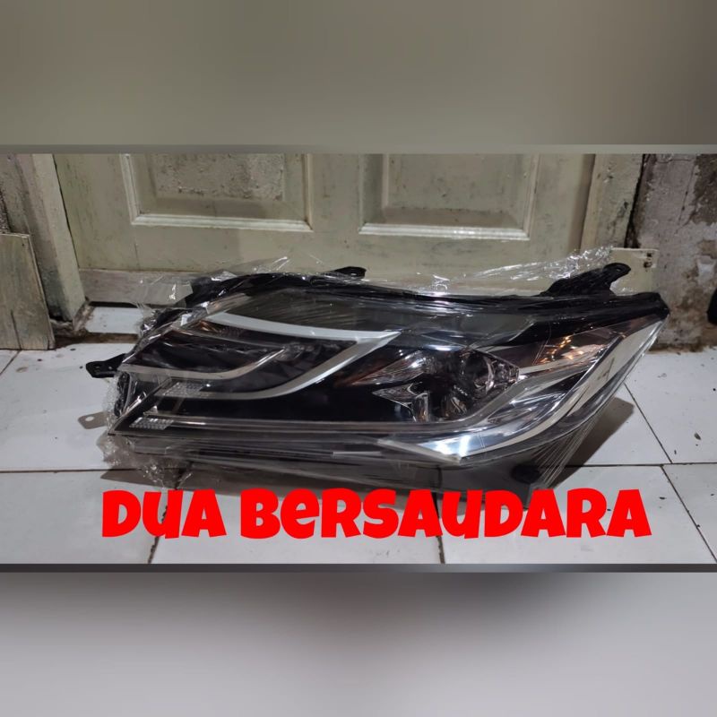 Head lamp lampu depan mitsubishi pajero dakar sport 2018 plus hid