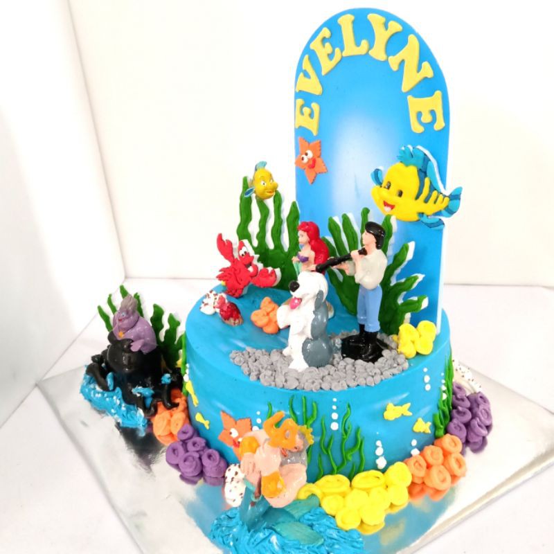 

Mermaid cake