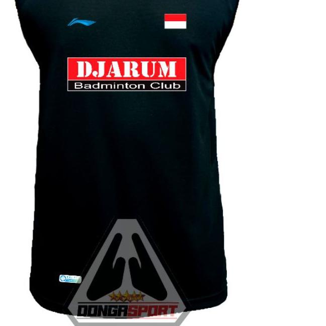 BISA COD ✔️BPSL-01 DJARUM BAJU BADMINTON PREMIUM SINGLET KAOS BULUTANGKIS PREMIUM SABLON DTF|SQ5