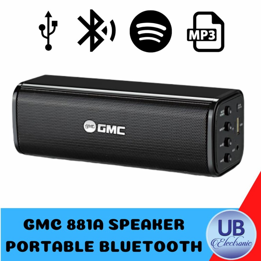 GMC 881A Speaker Portable Speaker Bluetooth