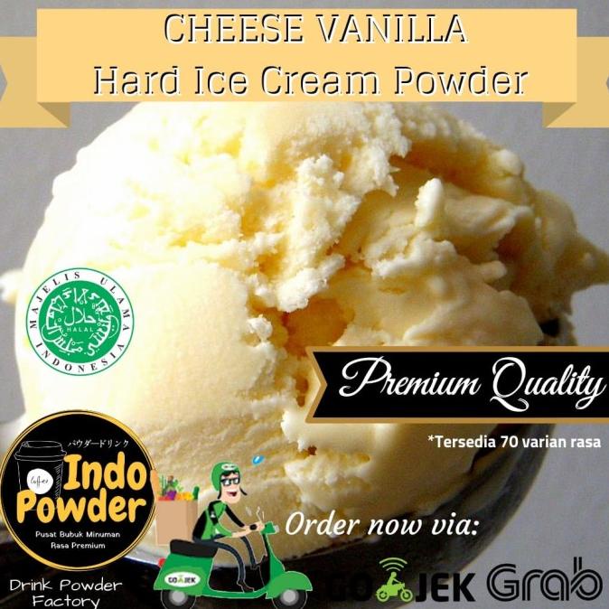 

(BISA COD) Cheese Vanilla Ice Cream Powder 1Kg / Bubuk Ice Cream Cheese Vanilla