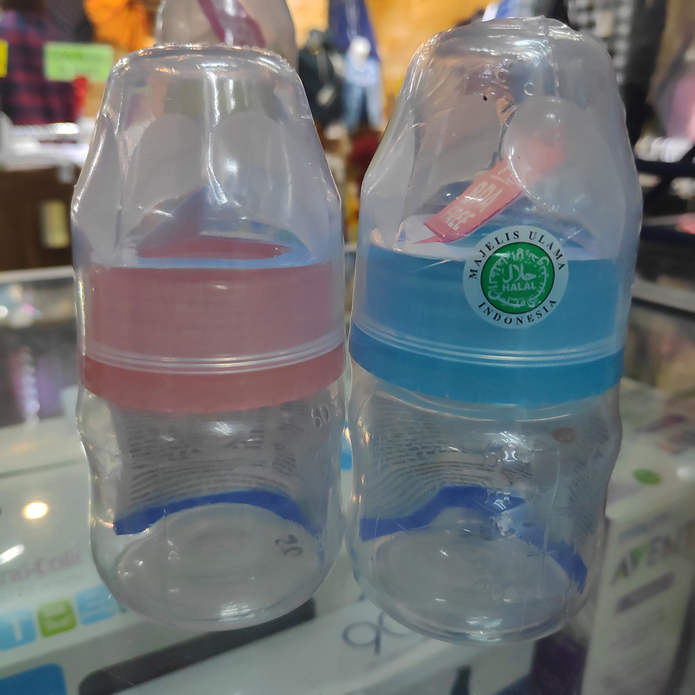 Baby Huki Shaped Botol Susu Bayi 60ml