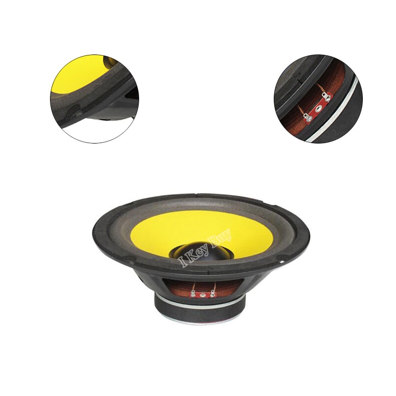 Speaker Mobil HiFi 6 Inch 60W 2 PCS - S-021 - Yellow