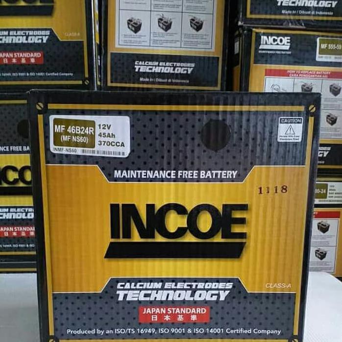 Stok Terbatas  Aki Ns60 Incoe Mf