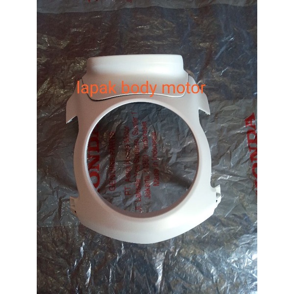 cover stop tutup lampu belakang scoopy scopy led new 2021 prestige white putih doff dop