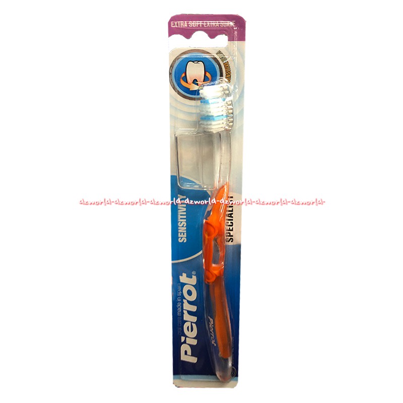 Pierrot Sensitivity Specialist Extra Soft Toothbrush Sikat Gigi Pierot Untuk Gigi Yang Sensitif Ngil