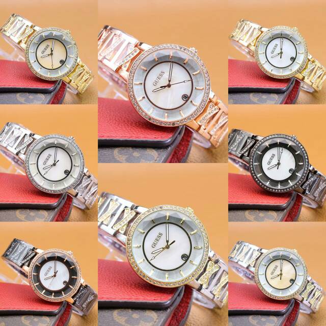 Jam tangan wanita guess Mata rantai