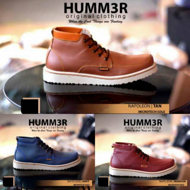 Sepatu boot napoleon microtech sole