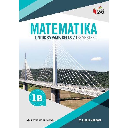 Buku Matematika 1b Smp Kelas Vii 7 M Cholik Adinawan Erlangga Shopee Indonesia