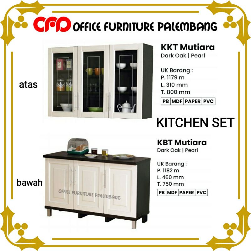 kitchen set olympic KKT KBT MUTIARA rak dapur lemari dapur lemari piring