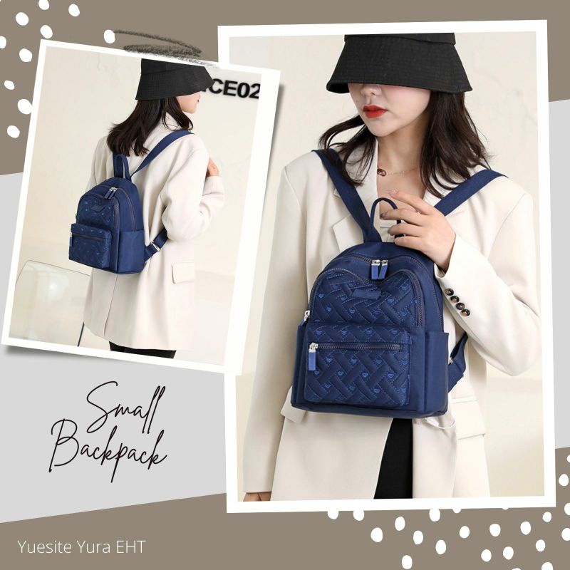 TAS RANSEL WANITA KEKINIAN KOREAN STYLE YUESITE YURA SMALL BACKPACK