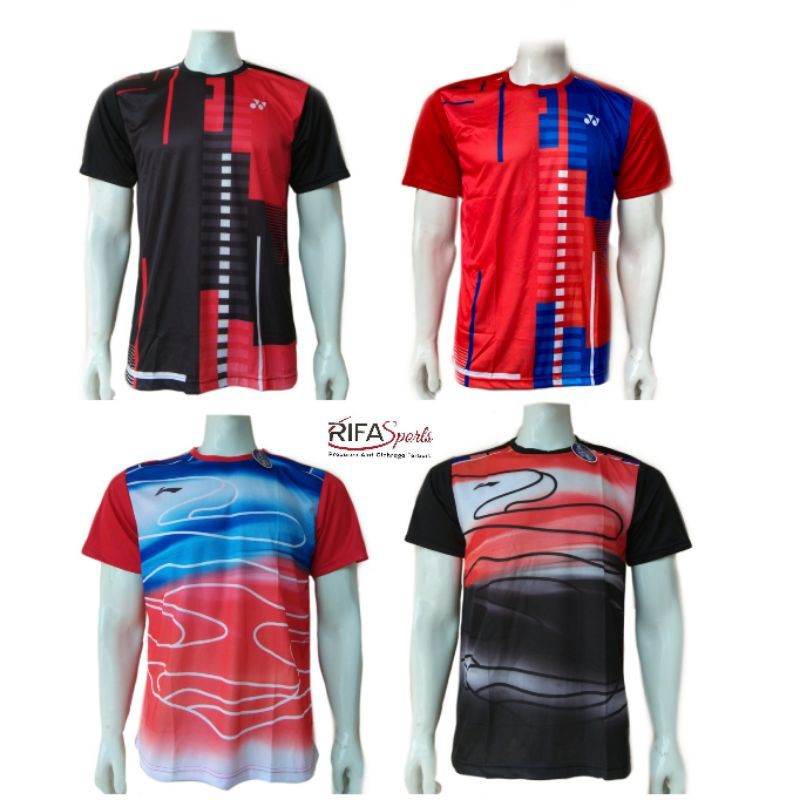 Baju Badminton / Baju Olahraga Pria / Atasan Badminton