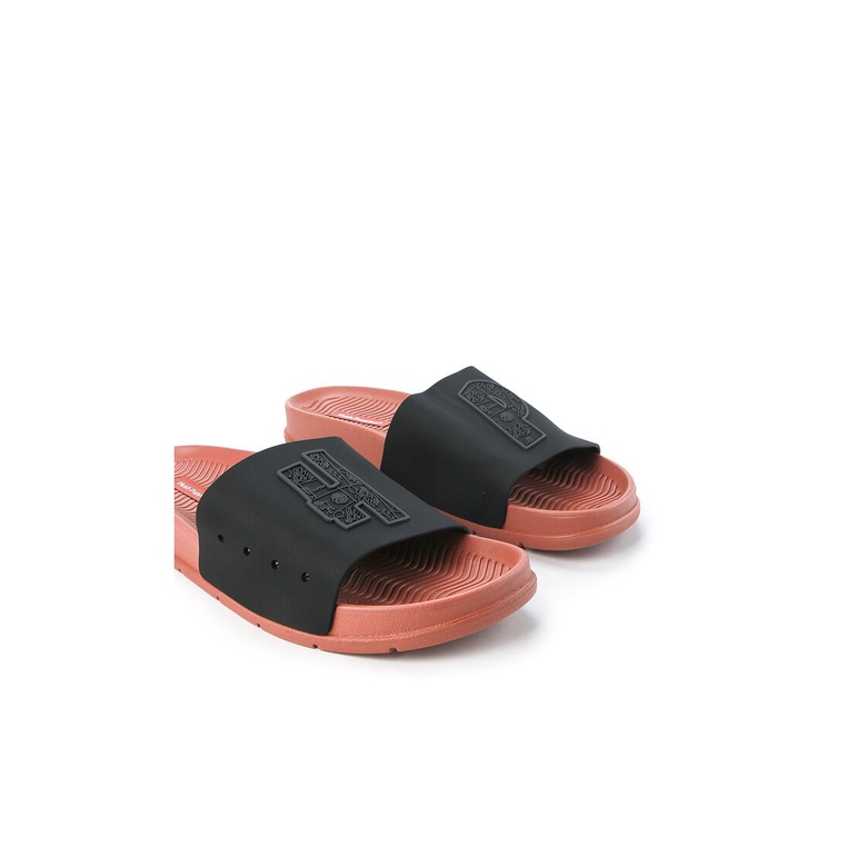 SANDAL SLIDE HUSH PUPPIES PRIA ORIGINAL CASUAL BRANDED ASLI HITAM HM33