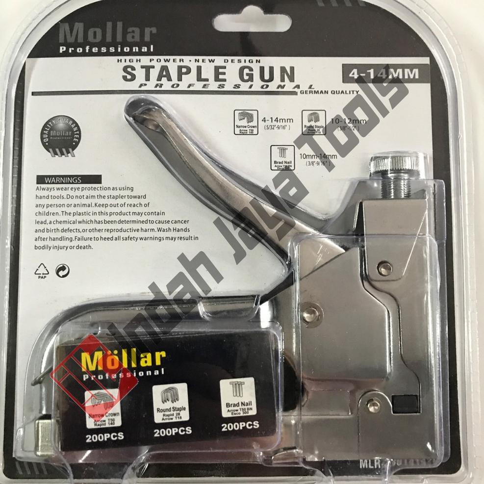 

【Ready】 Staples Gun Tacker Mollar 3 in 1 / Staple Jok Tembak Hekter 3 Way