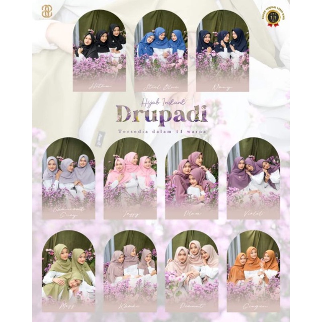 HIJAB DRUPADI by PUAN INDONESIA