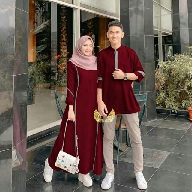 3 wrna ZR Cp intani / Baju pasangan muslim terbaru