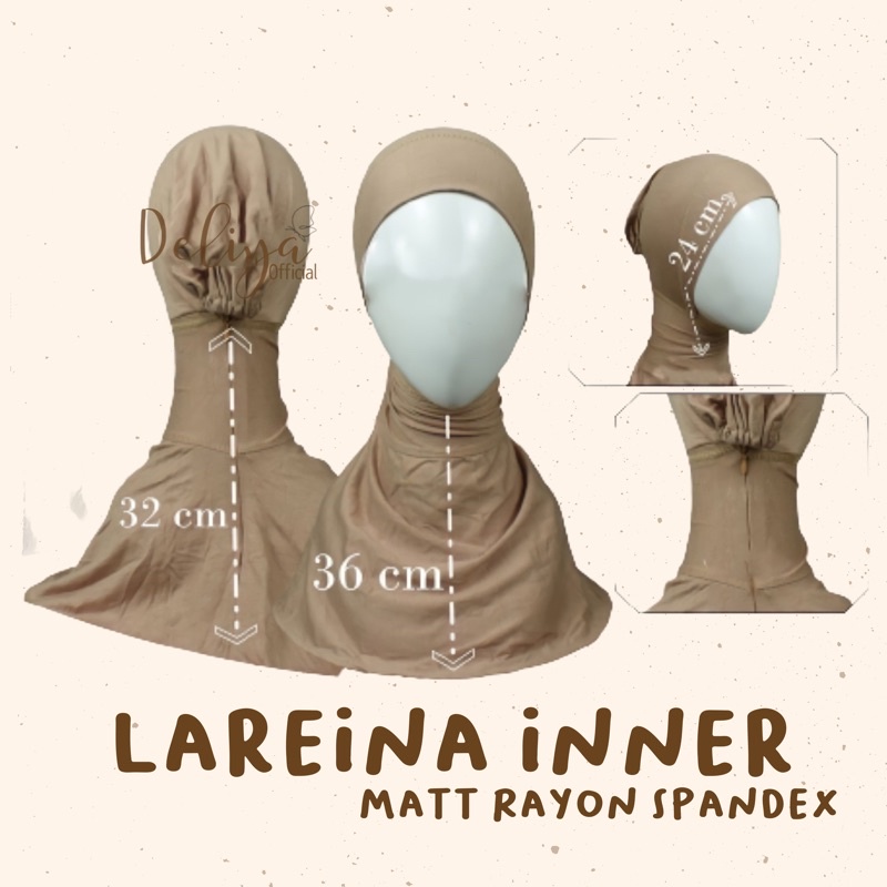 Ciput Ninja Resleting / inner ninja resleting/ Ciput Resleting / Ciput Murah RAYON SPANDEX ANTEM - L