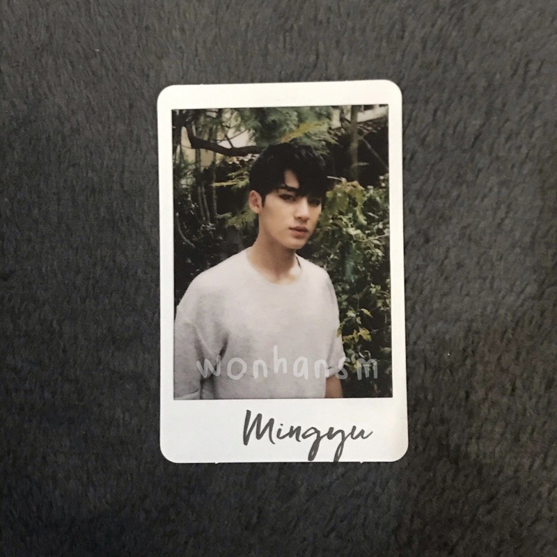 Seventeen Mingyu Al1 photocard