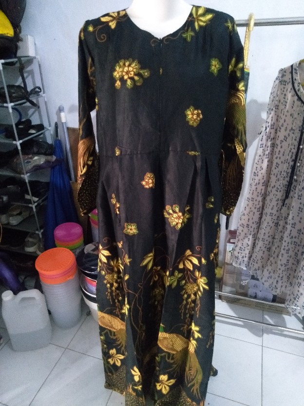 Gamis Batik Manggar, Padi,sekar,cantik,kubis,kipas,daun,kupu,nadine,gendis,kawung,termurah