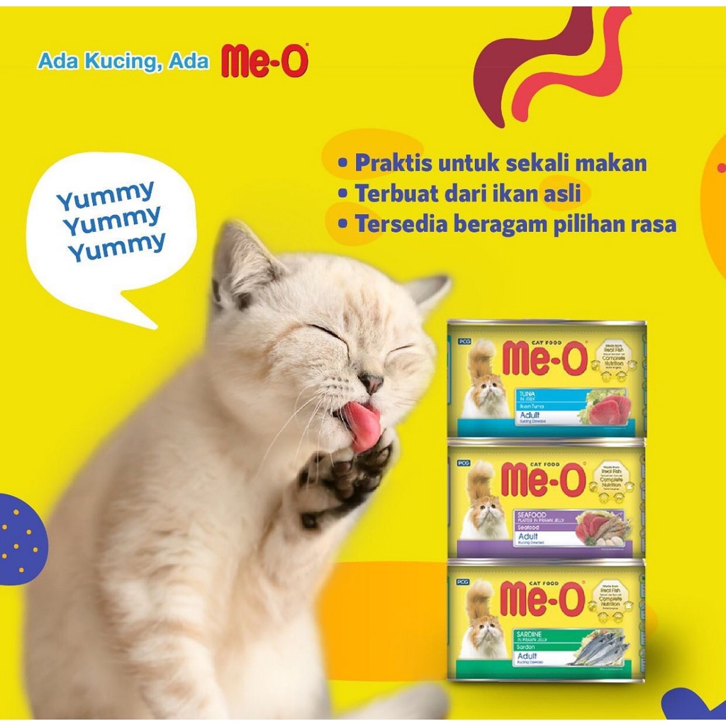 Meo 400gr Makanan Kucing Basah Kaleng