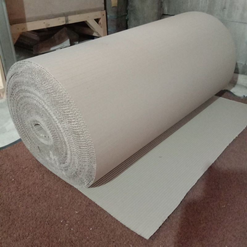 

Packing Tambahan bubble wrap dan kardus Ukuran Kecil