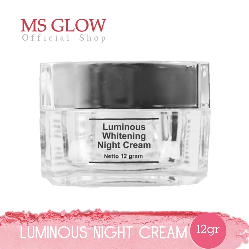 ✨ AKU MURAH ✨ MS glow Luminous night cream 12gr BPOM