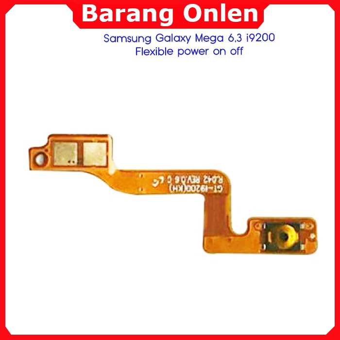 Samsung Galaxy Mega 6.3 i9200 flexible switch tombol power on off