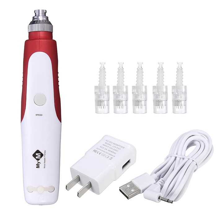 MURAH Electric Dermapen / Micro Derma pen / Dermaroller + BONUS SERUM