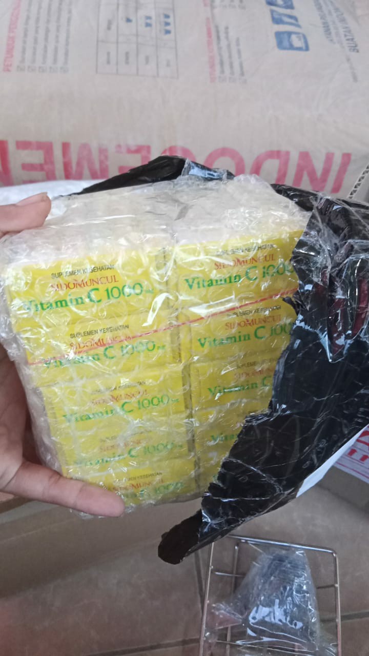 10 Box 60 Sachet Vitamin C 1000 Mg Sidomuncul Suplemen Daya Tahan Tubuh Dewasa Anak Shopee Indonesia