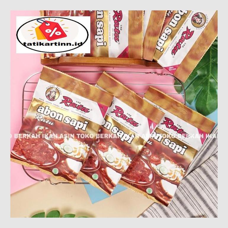 

S50Tat Abon Sapi Cap Ratu Per Pack Isi 10 Pcs - 1 Pack Isi 10 Atr05Ytt