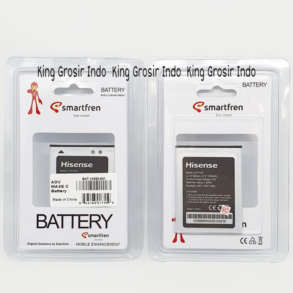 Baterai Smartfren Andromax C LI37142C Original OEM Battery