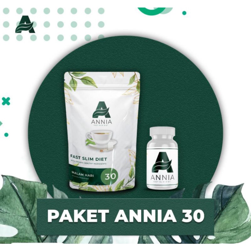 BEST SELLER ‼️ Annia Paket 30 Fast Slim Diet Turun 8-14kg