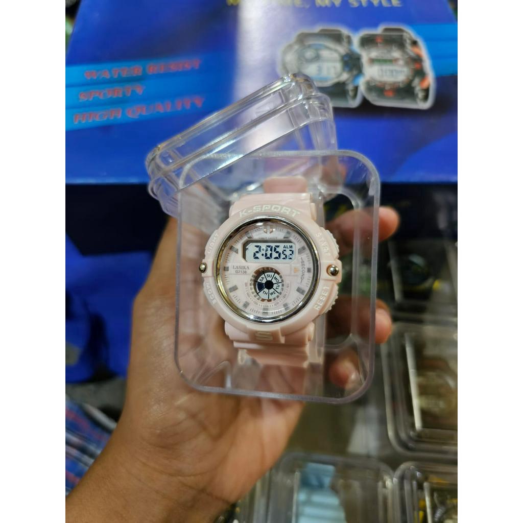 jam tangan lasika anak anak pria dan wanita jam tangan digital original lasika