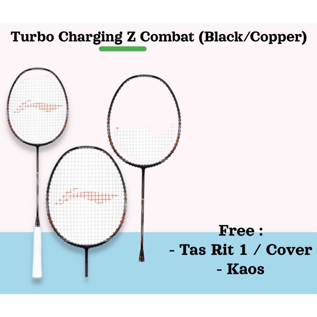 Raket Badminton Lining Turbo Charging Z Combat ORI Raket Lining Turbo Charging Z Combat ORI