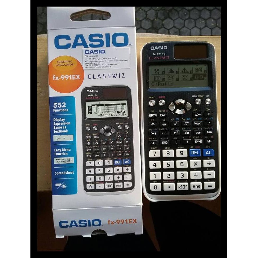 

Diskon Kalkulator Casio Fx-991Ex 100% Original Promo
