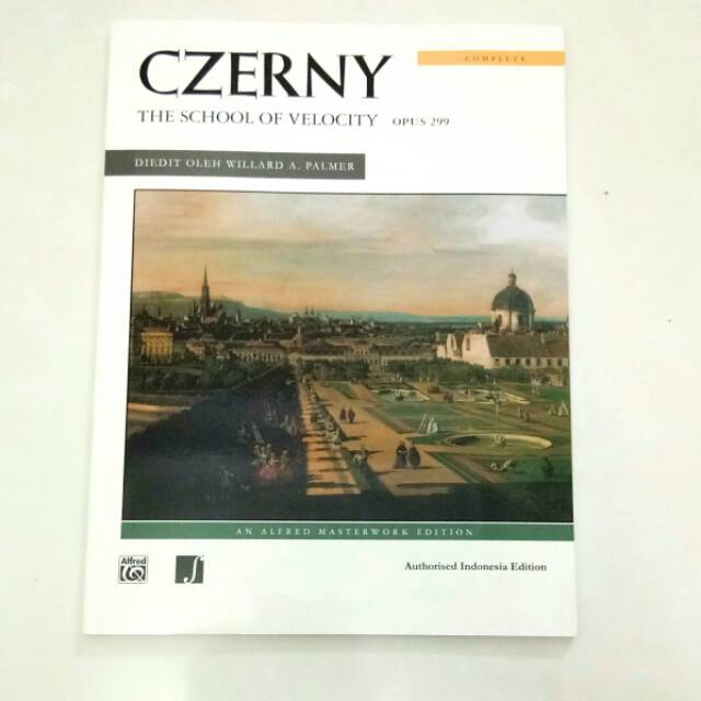 Czerny the School of Velocity op.299 edisi Alfred Masterwork Indonesian Edition buku piano advanced