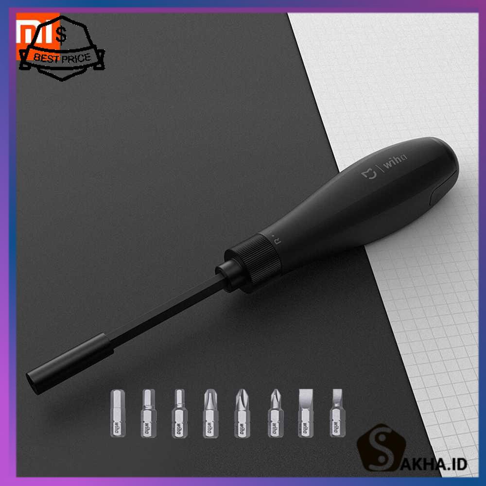 Xiaomi Mijia Wiha Obeng Screwdriver Kit 8 in 1 - JLLSD01XH
