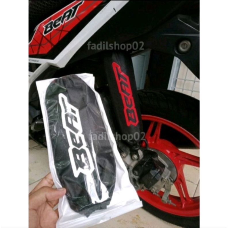 SARUNG SHOCK COVER SHOCKBREAKER SHOK MOTOR BEAT VARIO SCOOPY HARGA SATUAN YA GAN