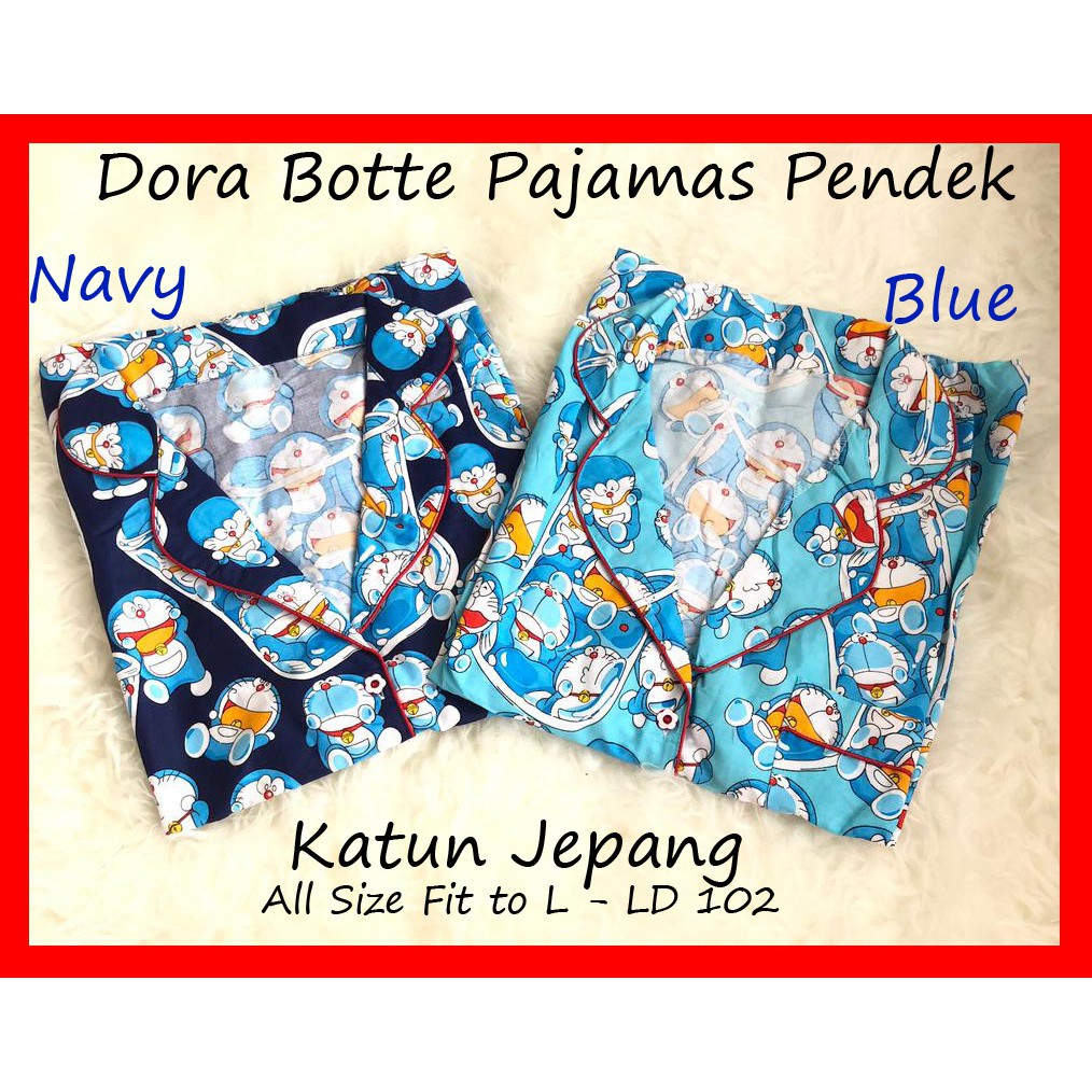 PIYAMA CELANA PENDEK SNOOPY BANANA DORA BEAR KEROPI  TSUM 