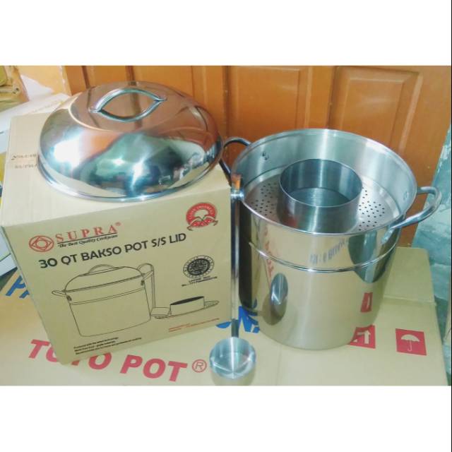 Dandang bakso Supra / panci bakso / dandang bakso