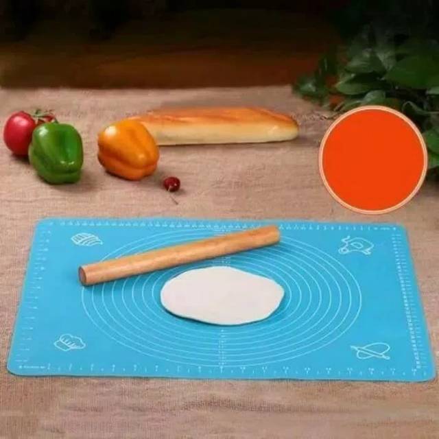 40x50 Alas Adonan tatakan silicone pizza kue silicone mat