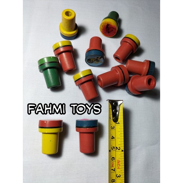

Adn 100 pcs STAMPLE MAINAN / stempel / cap mainan