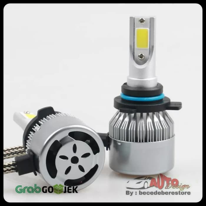 Lampu LED Mobil Turbo C6 - Socket H8 - H11 - H16 Super Bright - Putih