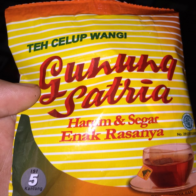 

Teh Gunung Satria Sachet Isi 5 Pcs