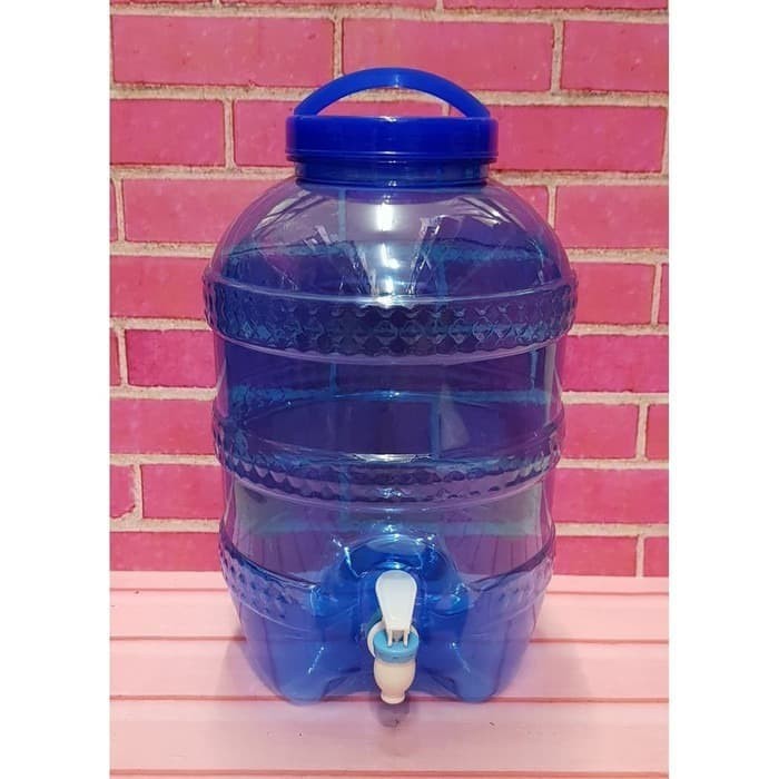 Galon Air Minum isi ulang 12 Liter + Kran / Dispenser Air Minum MilA