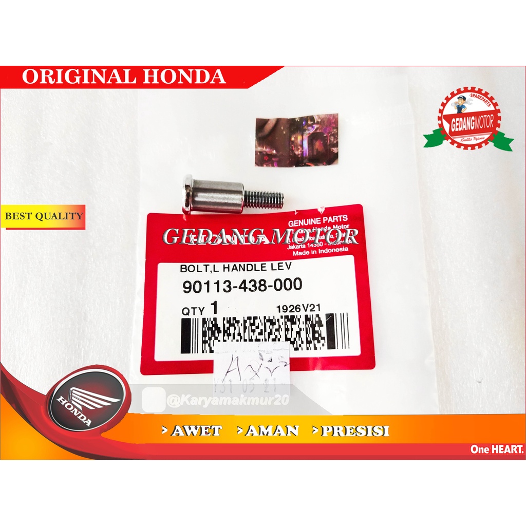 BAUT HANDEL KOPLING TIGER MEGAPRO CB CBR ORI AHM 90113-438-000