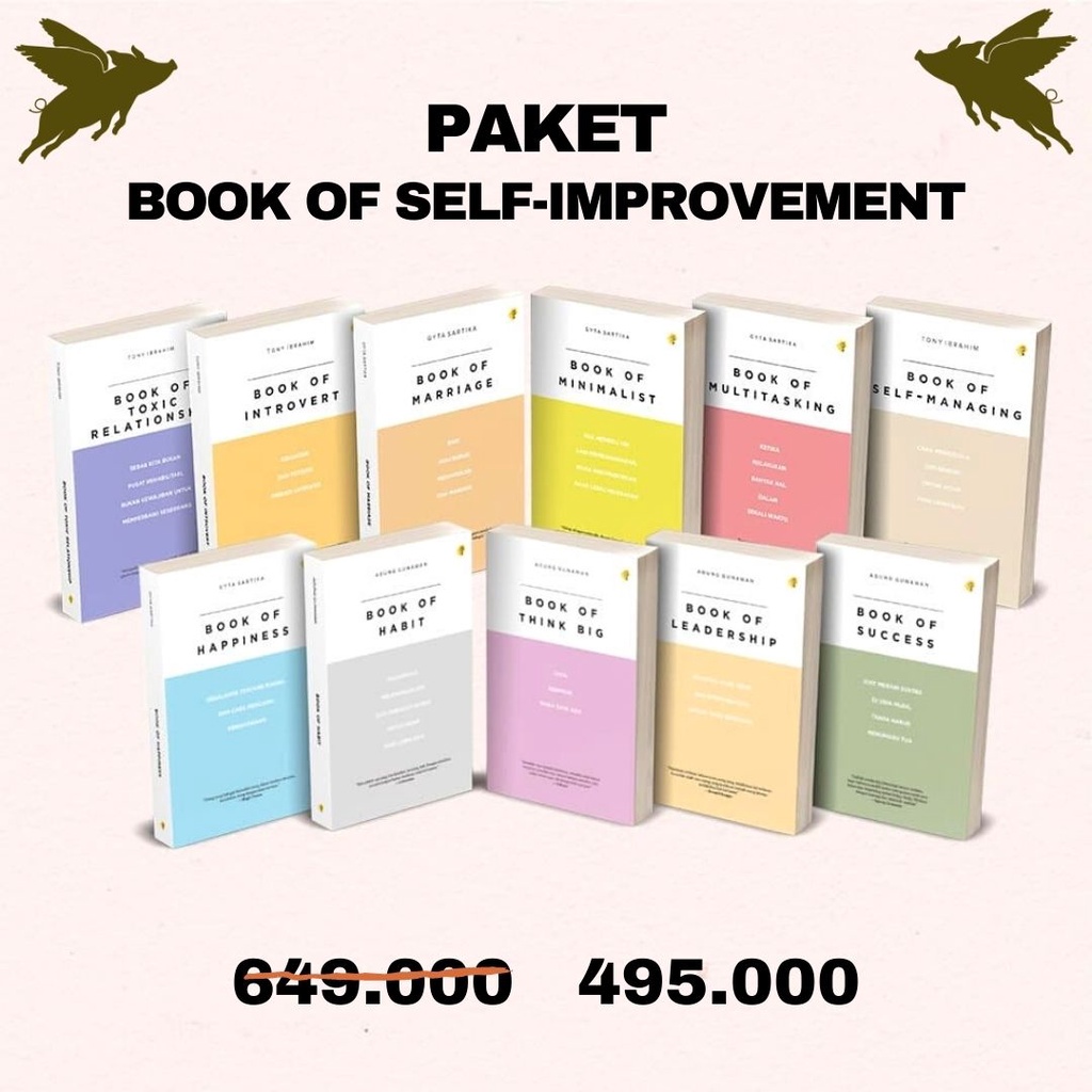 Boxset Book Of Life - Self Improvement