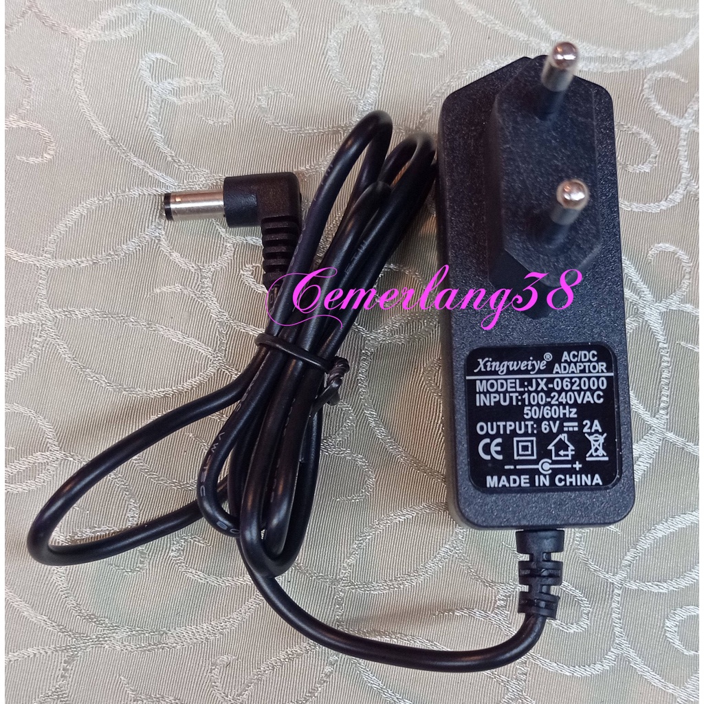 Switching Adaptor - Switching Power Supply Plastik 6V 2A