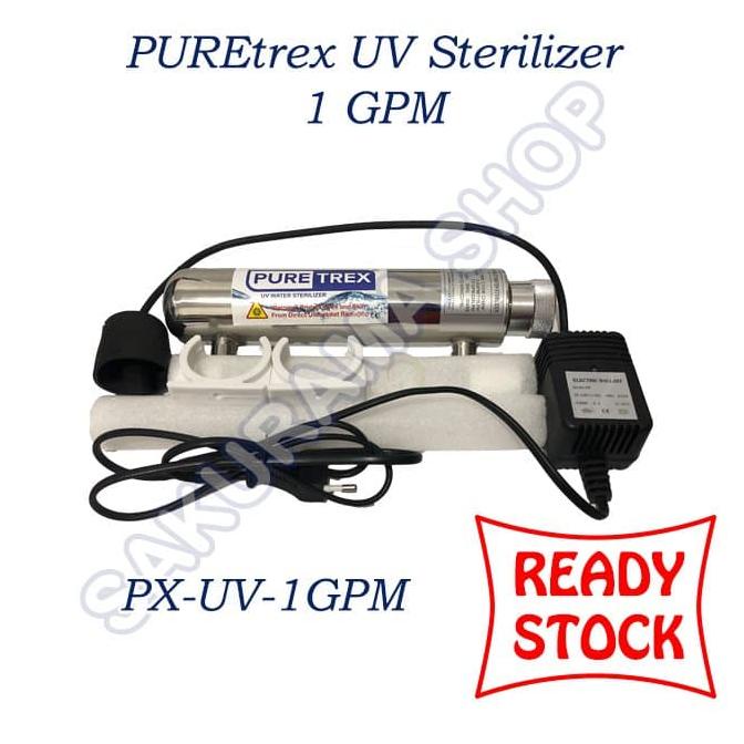 PUREtrex UV Sterilizer 1 GPM | RO UV Sterilizer Lampu UV Sterilizer
